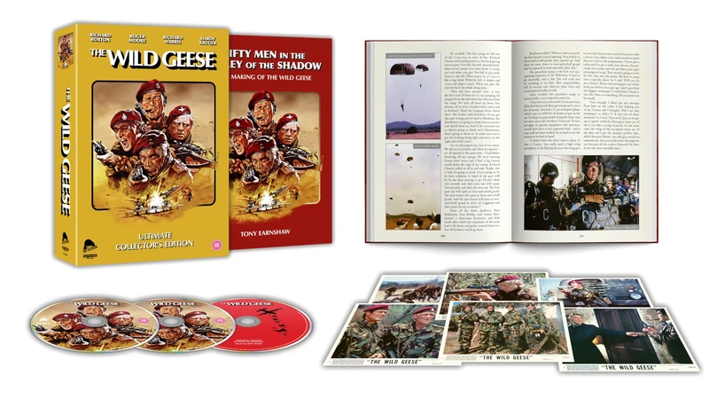 The Wild Geese (Limited Collector's Edition) [UHD, Blu-ray & CD) [Region Free]