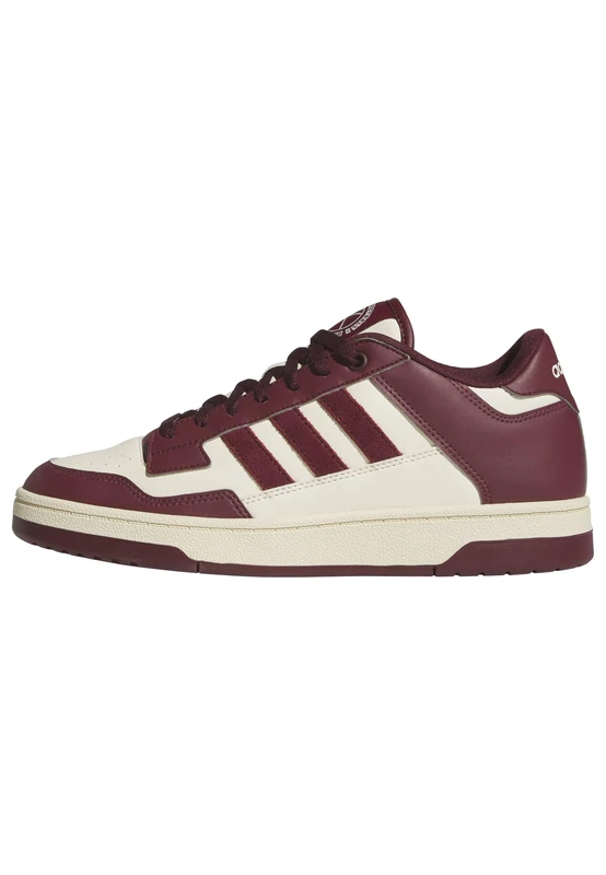 adidas Unisex Rapid Court Low Shoes, Cream White/Shadow red/Shadow red, 8.5 UK