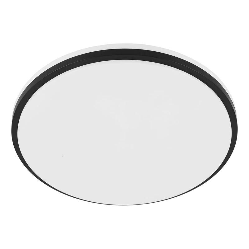 Eglo Margidore Outdoor LED Ceiling Lamp - 34cm Black and White