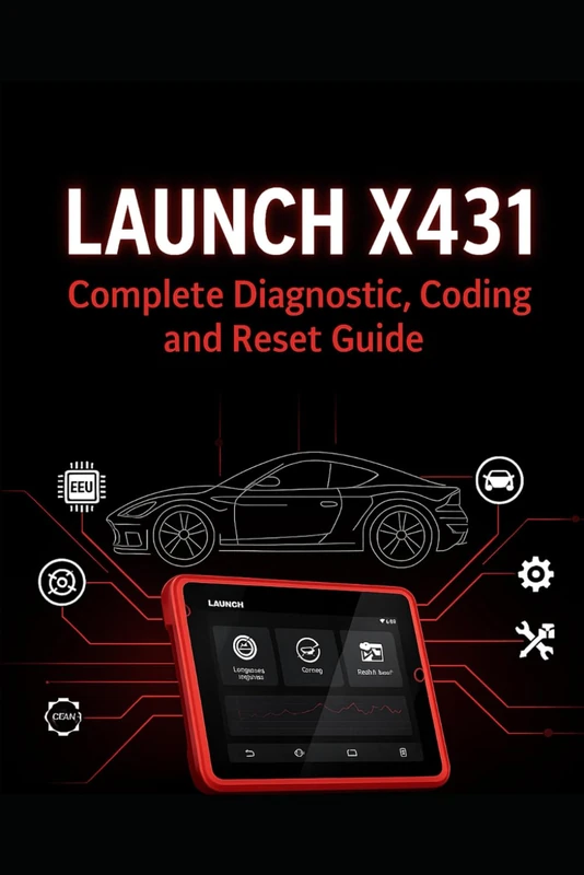 LAUNCH X431: Complete Diagnostic, Coding, and Reset Guide: Supports all functions: Smart Diagnose, Service Reset, ECU Coding and much more