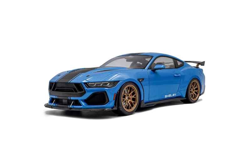 1:18 Shelby Mustang Super Snake Grabber Blue Metallic 2025