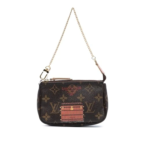 Louis Vuitton Pre-Loved Monogram Trunks and Locks Mini Pochette Accessoires