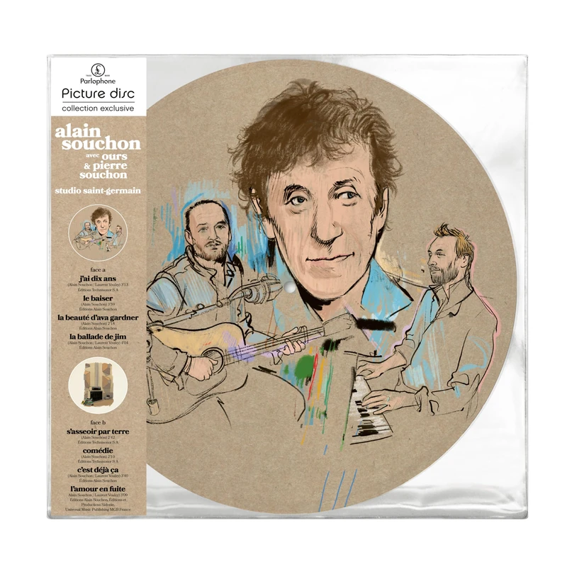 Studio Saint-Germain (avec Ours & Pierre Souchon) [Picture Disc Édition Limitée] [VINYL] - Image 1
