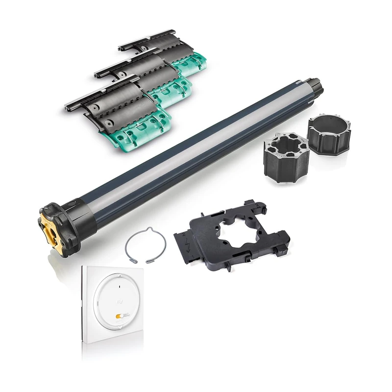 somfy 1246726 RS100 20/17 ID1-ID2 Motorisation for Roller shutters, Grey - Image 1