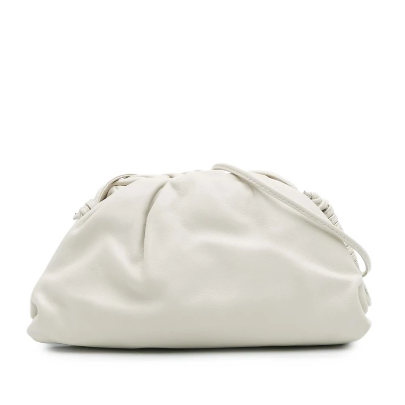 Bottega Veneta Pre-Loved Lambskin The Mini Pouch Crossbody Bag
