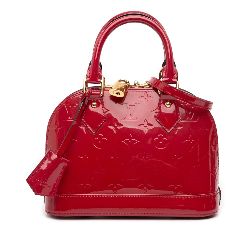 Louis Vuitton Pre-Loved Monogram Vernis Alma BB Handbag