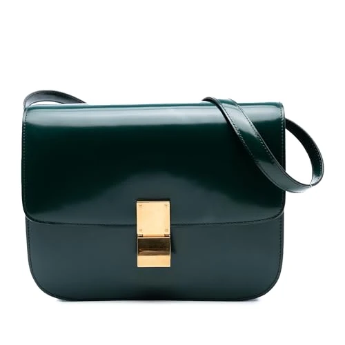 Pre-Loved Medium Patent Classic Box