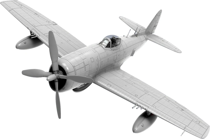 Miniart 1:48 - P-47N-1RE Thunderbolt Basic Kit - Image 1