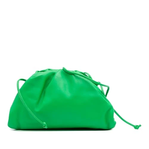 Bottega Veneta Pre-Loved Lambskin The Mini Pouch Crossbody Bag