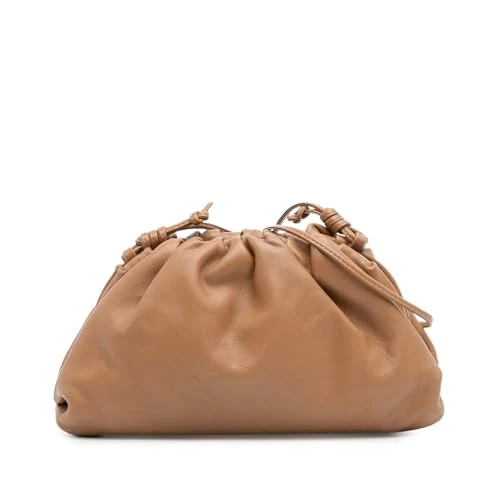 Bottega Veneta Pre-Loved Lambskin The Mini Pouch Crossbody