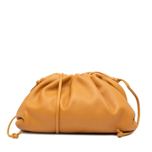 Bottega Veneta Pre-Loved Lambskin The Mini Pouch Crossbody Bag
