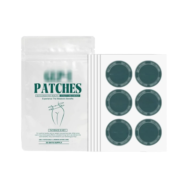 Weight Loss Patches, 60pcs Slimming Patches for Belly & Waist, Natural Ingredients with Berberine, Gentle & Soothing Support for Women & Men