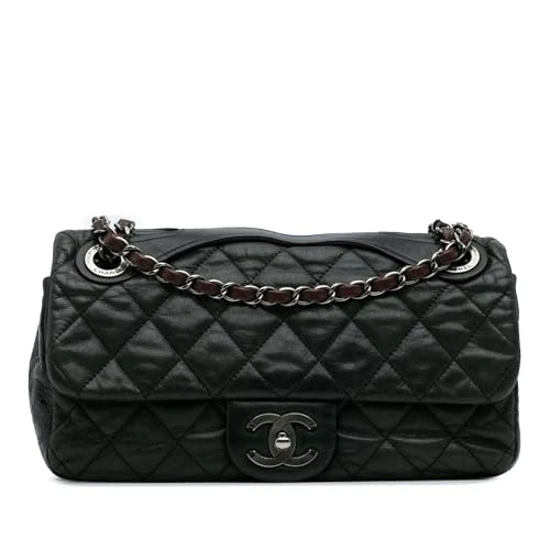 Chanel Pre-Loved Medium Iridescent Calfskin In The Mix Flap