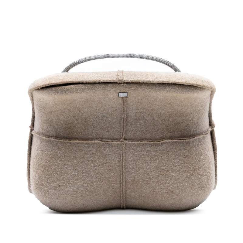 Chanel Pre-Loved Felt Millennium Hard Case Crossbody