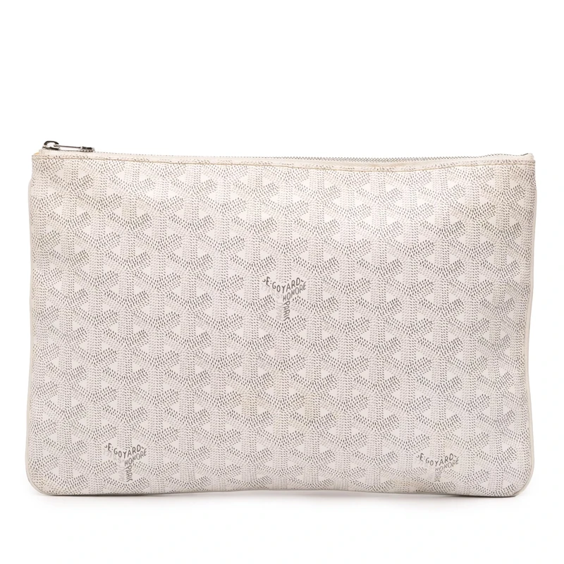 Pre-Loved Goyardine Senat MM Clutch Bag