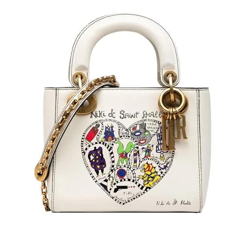 Dior Pre-Loved Dioramour Niki De Saint Phalle Mini Calfskin Lady Handbag