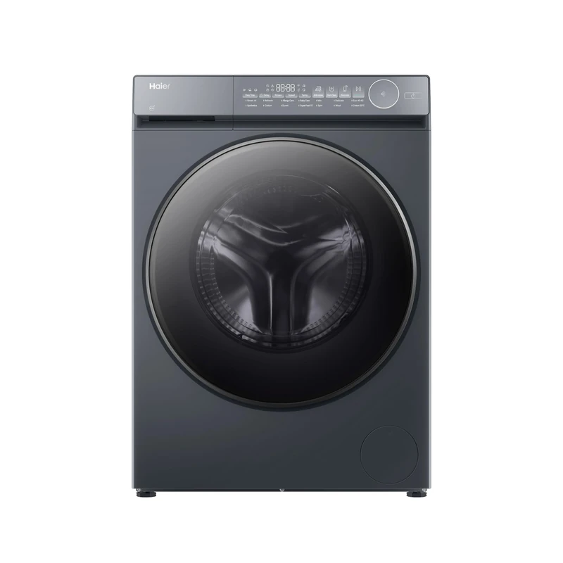 Haier X7 HW90-B14367GTUUK Washing Machine, 9kg, 1400rpm, Graphite, A-25% Energy Class