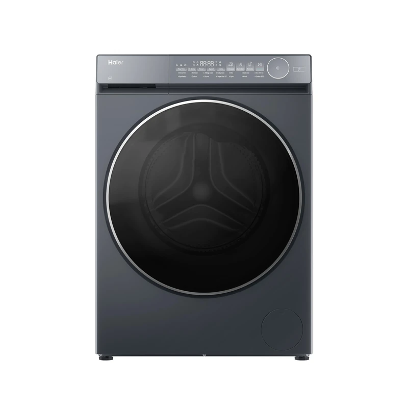 Haier X7 HW100-B14367GUUK Washing Machine, 10kg, 1400rpm, Graphite, A-30% Energy Class