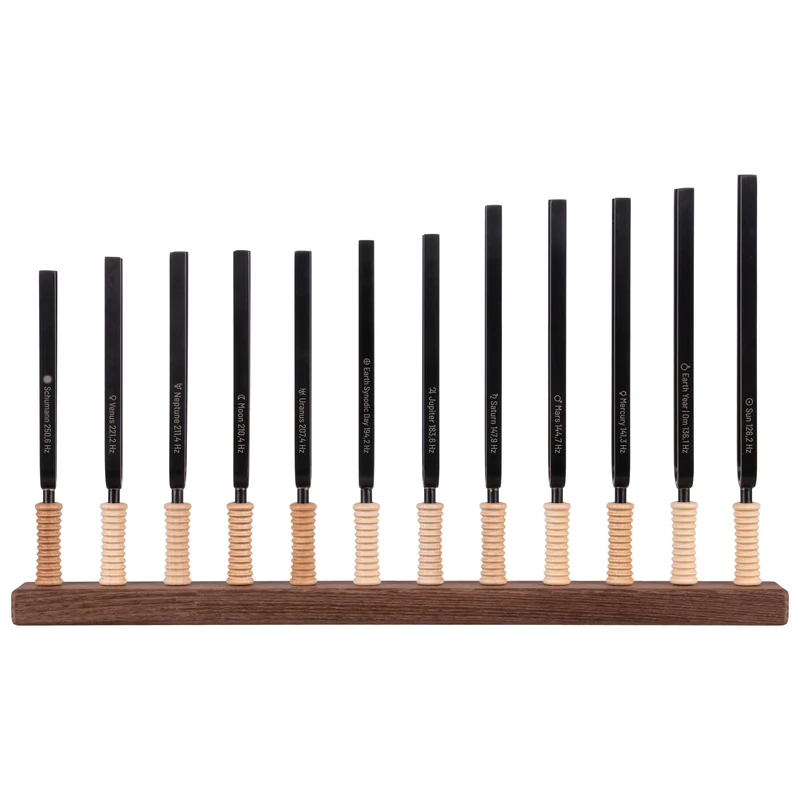 Schlagwerk Set of 12 tuning forks Planetary Universal range (STF-PL12)