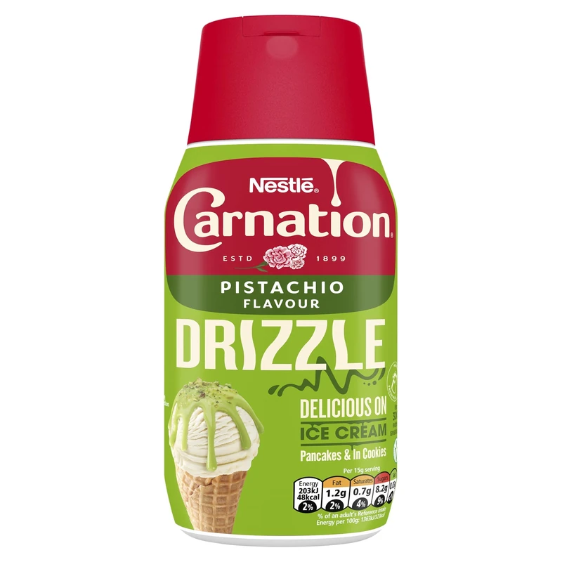 Carnation Pistachio Flavour Drizzle 450g