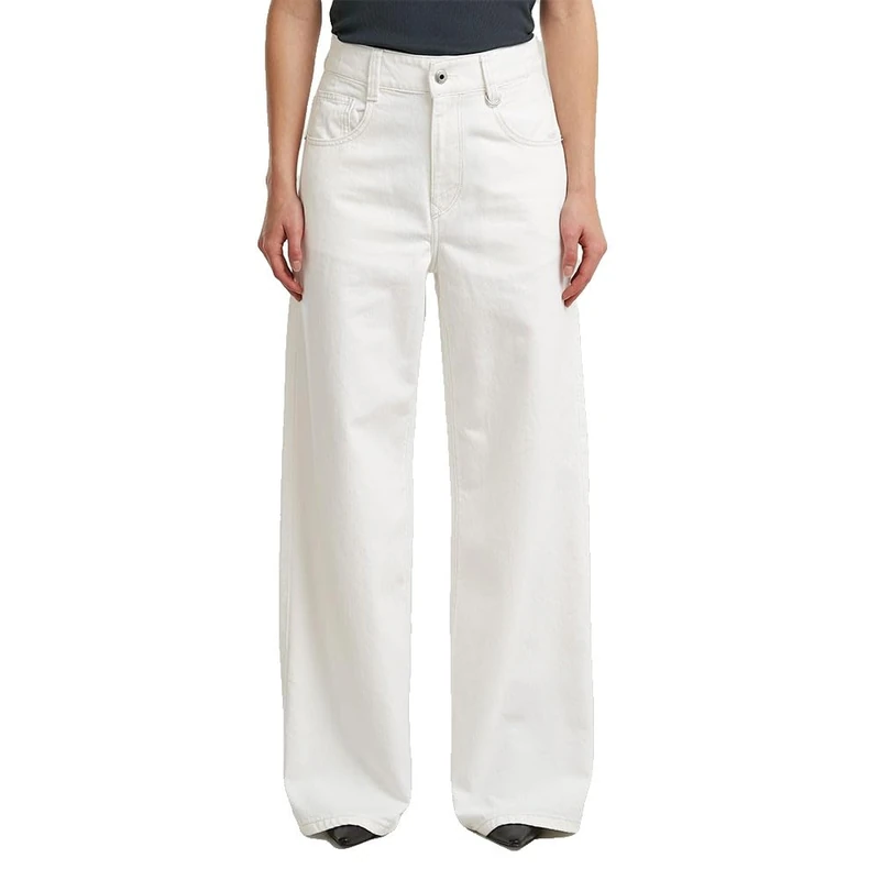 G-Star Raw C.V. Skater High Loose Jeans, White (Ecru D25286-e503-159), 29W/30L Women