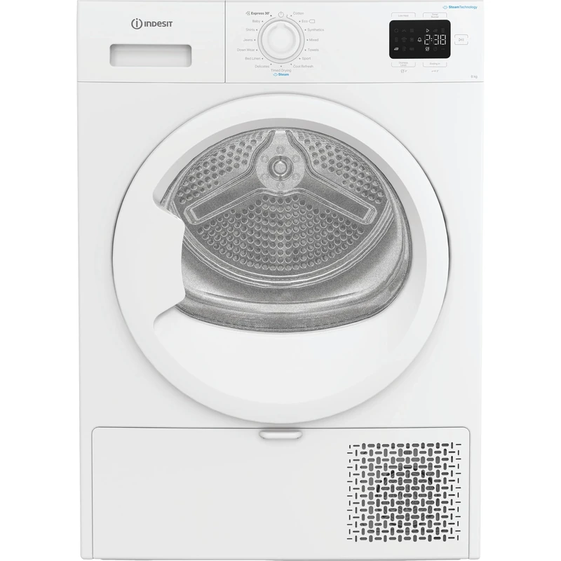 Indesit C YSD 82D WW UK 8kg Heat Pump Tumble Dryer - White A+ Rated