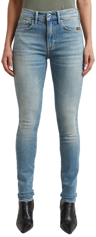 G-Star Raw C.V. 3301 Skinny Jeans, Blue (Vintage Biscay Blue D05175-d440-j108), 28W x 30L for Women