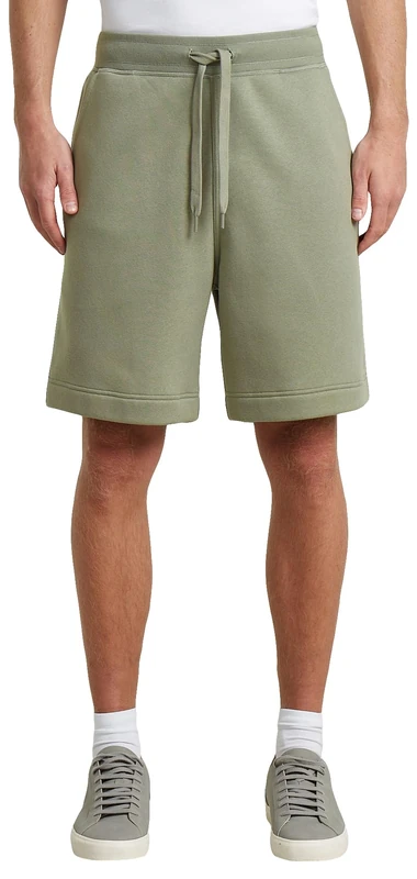 G-Star Raw C.V. Premium Core Sweat Shorts, Green (Lt Orphus D21172-c235-b441), XS Men's