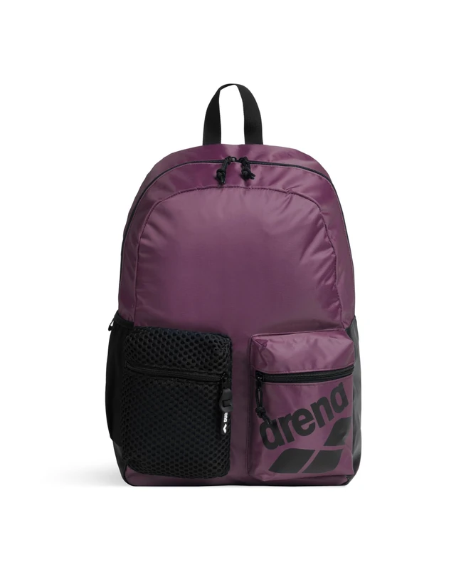 Arena Men's Women's Unisex Backpack Swimming Backpack One Go Backpack 30L, Colour: Purple, Item:-200 Plum