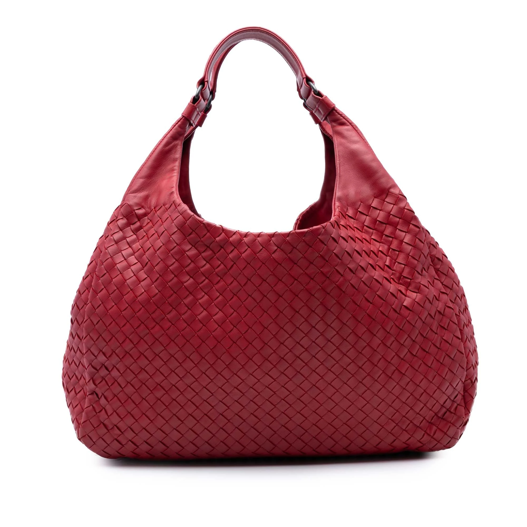 Bottega Veneta Pre-Loved Large Nappa Intrecciato Campana Hobo
