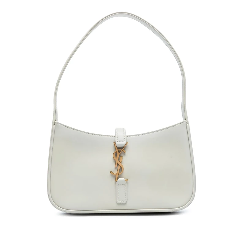 Yves Saint Laurent Pre-Loved Mini Smooth Calfskin Le 5 a 7 Hobo