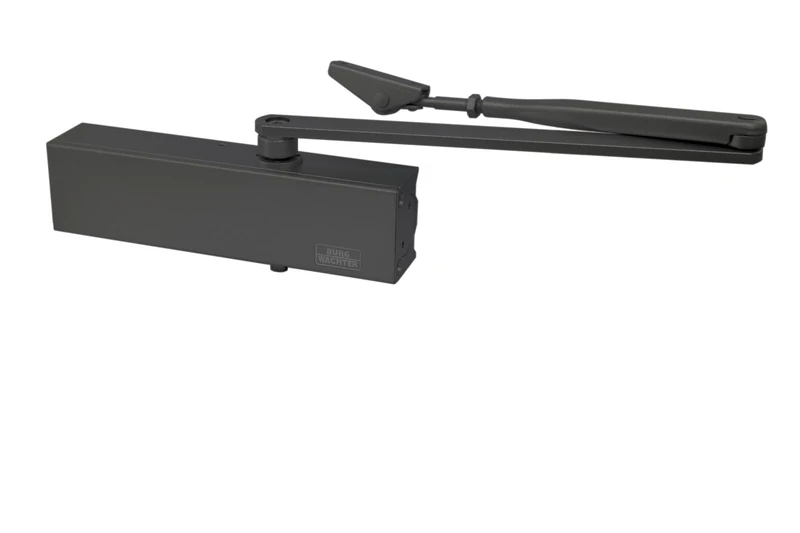Burg-WÄCHTER TS 2500 ANT TS 2500 ANT Door Closer for Single Leaf Interior Doors, Can Be Used on Both Sides, Hydraulic, Variable Adjustable, Door Width up to 125 cm, Door Weight up to 100 kg