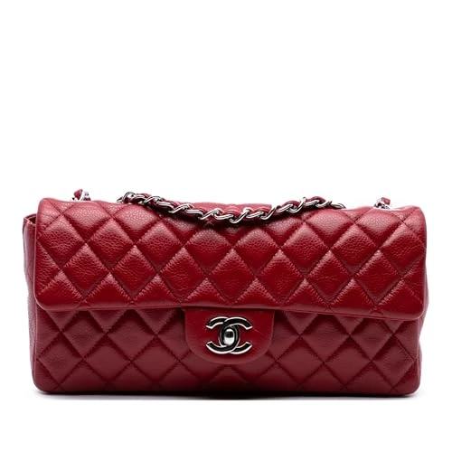Chanel Pre-Loved Classic Caviar East West Single Flap