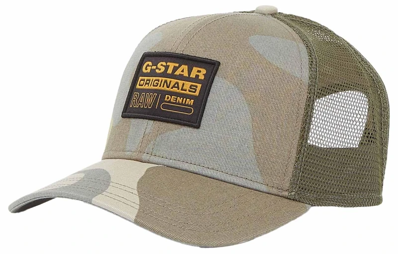 G-Star Mens Embro Baseball Trucker Cap, Multicoloured (lt Orphus XL Summer Camo D23760-E574-J197)