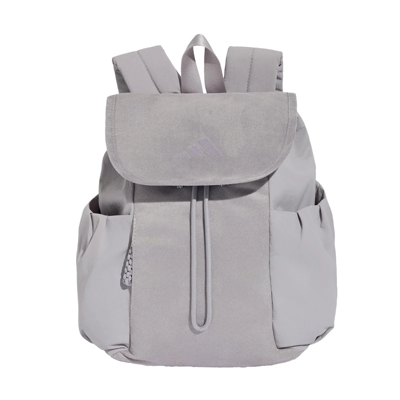 adidas Unisex Soft Lux Flap Backpack, glory grey, One Size - Image 1