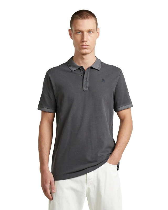 Dunda Overdyed Slim Polo Shirt