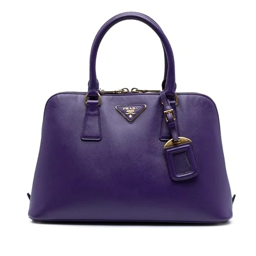 Prada Pre-Loved Medium Saffiano Lux Promenade Satchel