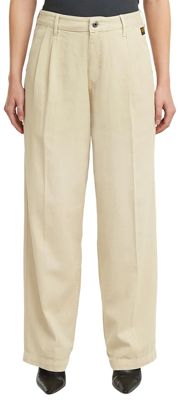 Pleated Chino Wmn