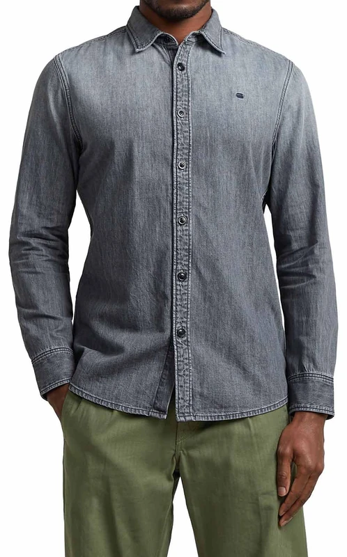 Clean Slim Shirt LS