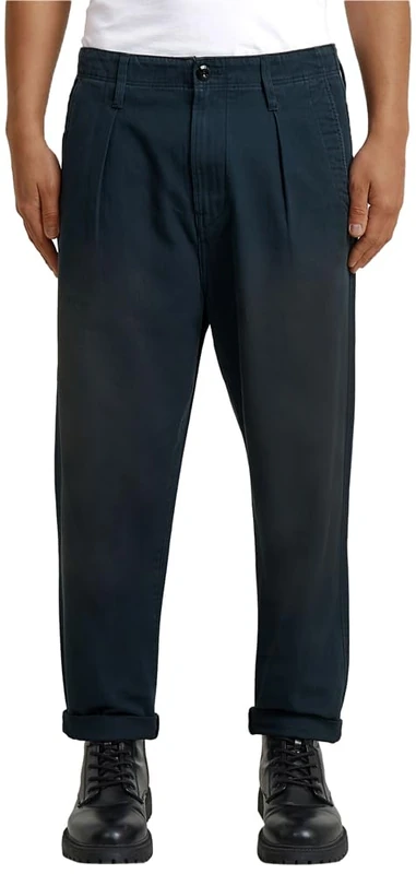 Pleated Chino Relaxed Tapered