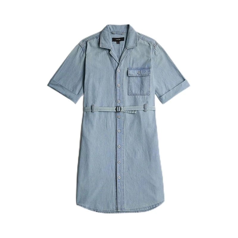 Belted Shirt Dress SS Wmn
