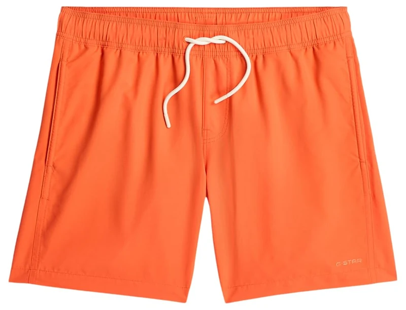 G-Star Raw C.V. Dirik Solid Swimshort Swim Trunks, Orange (Guard Orange D28342-a505-1611), XXL Men