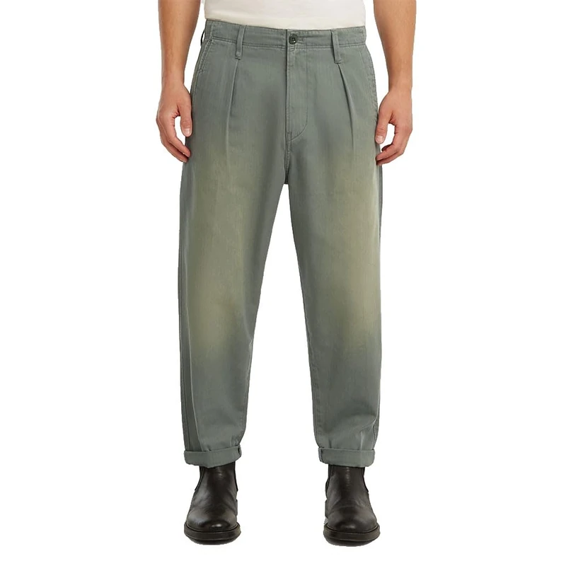 Pleated Chino Relaxed Tapered