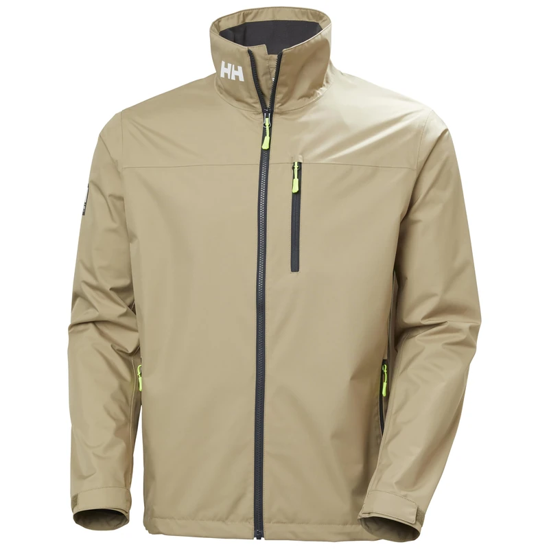 Helly Hansen Men's Crew Jacket 2.0, Pebble, XL