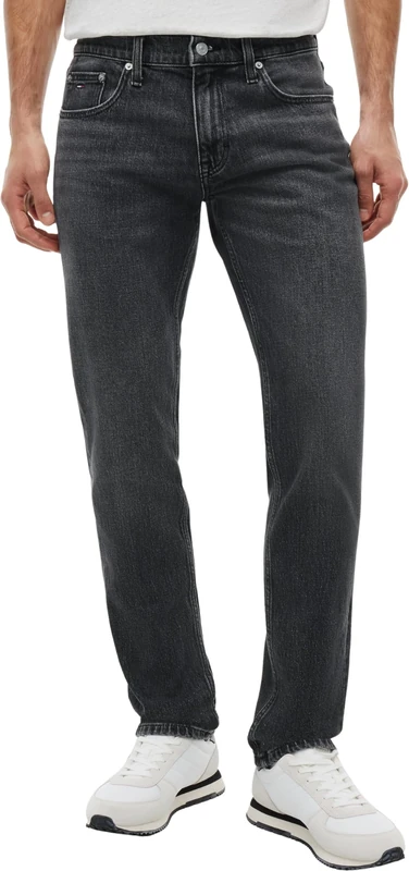 Tommy Jeans Men's Scanton Slim Bi0187 DM0DM23341 Slim, Denim (Denim Black), 28W / 30L