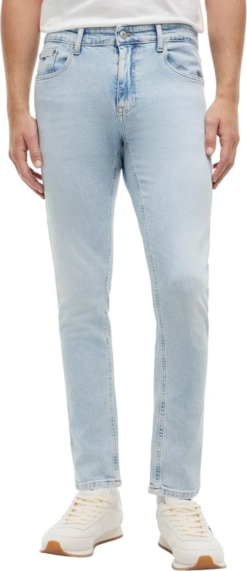 Tommy Jeans Men's Austin Slim Tprd Cj1214 DM0DM23354 Tapered, Denim (Denim Light), 38 W/30 L