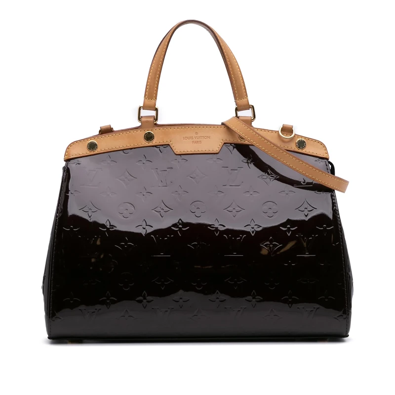 Louis Vuitton Pre-Loved Monogram Vernis Brea MM Handbag
