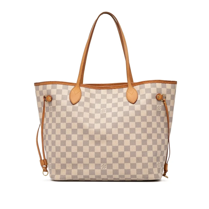 Louis Vuitton Pre-Loved Damier Azur Neverfull MM