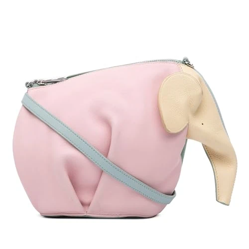 LOEWE Pre-Loved Mini Multicolor Leather Elephant Crossbody