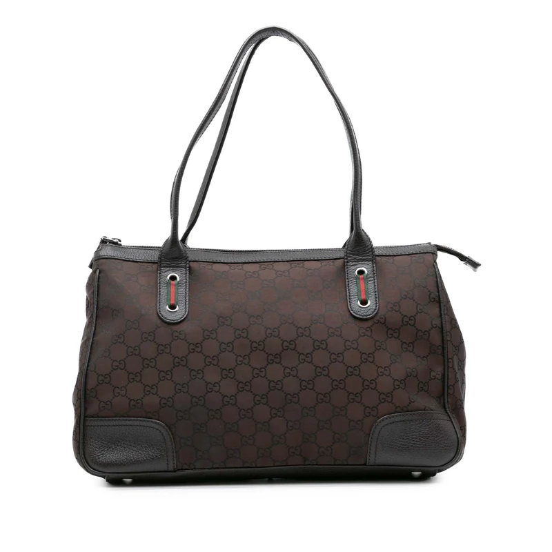 Gucci Pre-Loved GG Canvas Princy Tote Bag